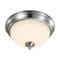 Nuvo Lighting 19W 11" LED Flush Mount, 3K Dim, Brushed Nickel Frosted Glass 62/1562 - alternate 3